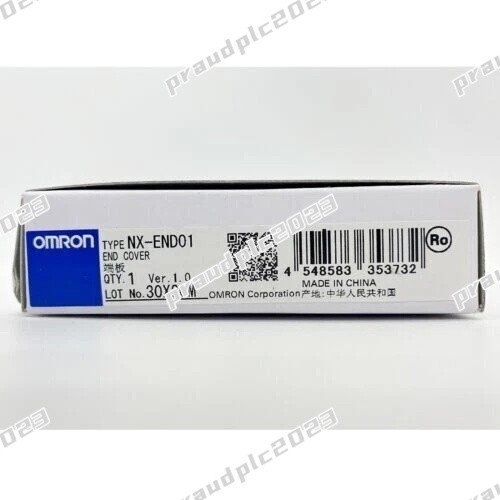 New Genuine Omron NX-END01 end cover NXEND01 In Box