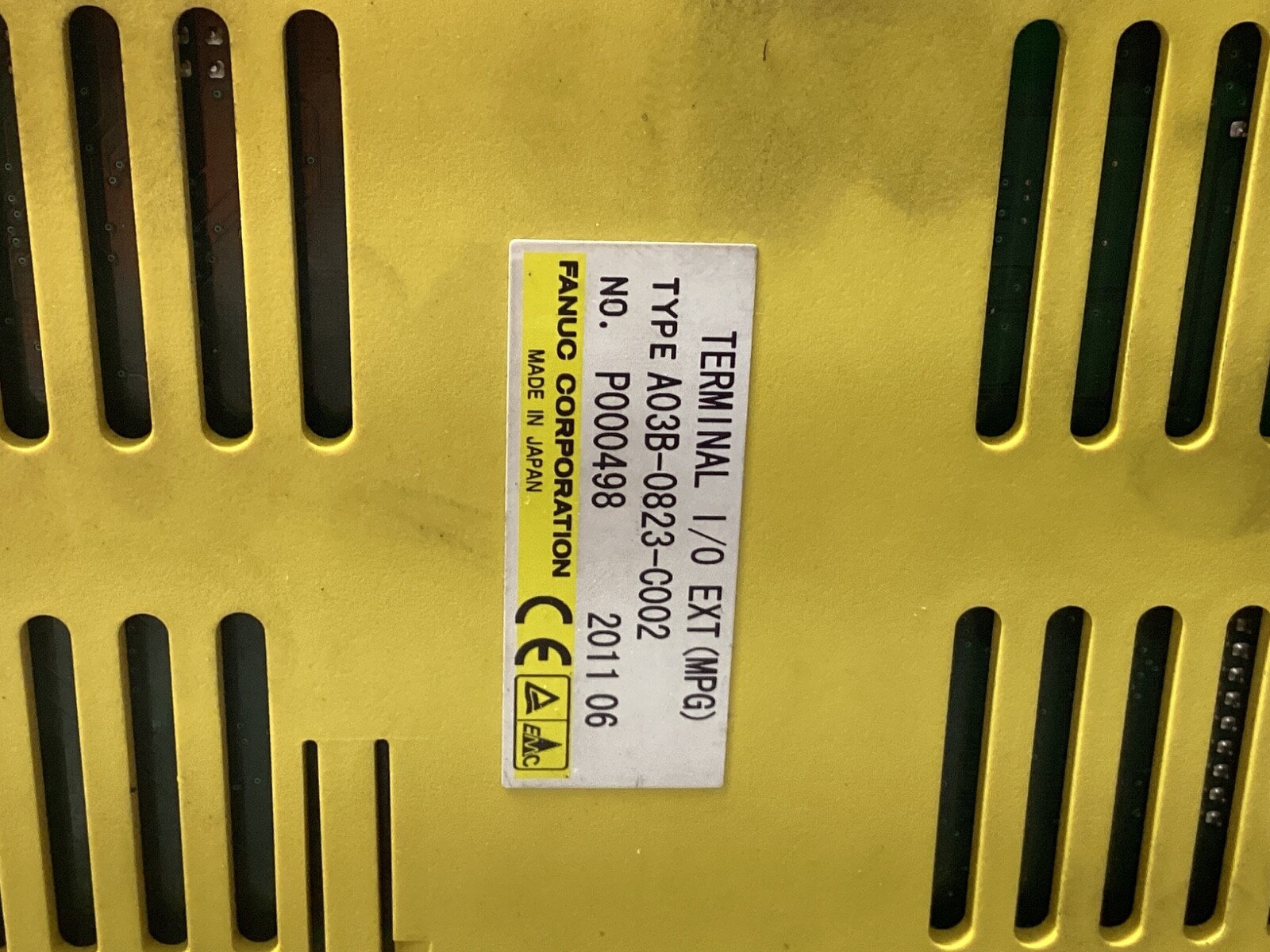 FANUC – TERMINAL TYPE I/O EXTENSION – A03B-0823-C002 #103D90PR5
