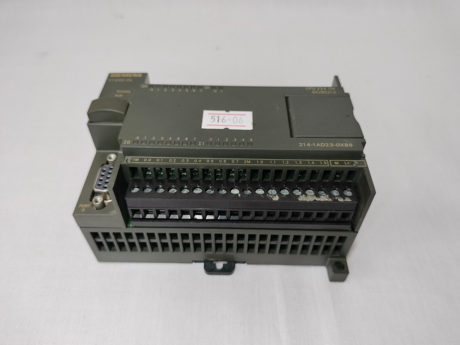 Siemens 1P 6ES7 214-1AD23-0XB8 2141AD230XB8 PLC Controller w/o Terminal Cover