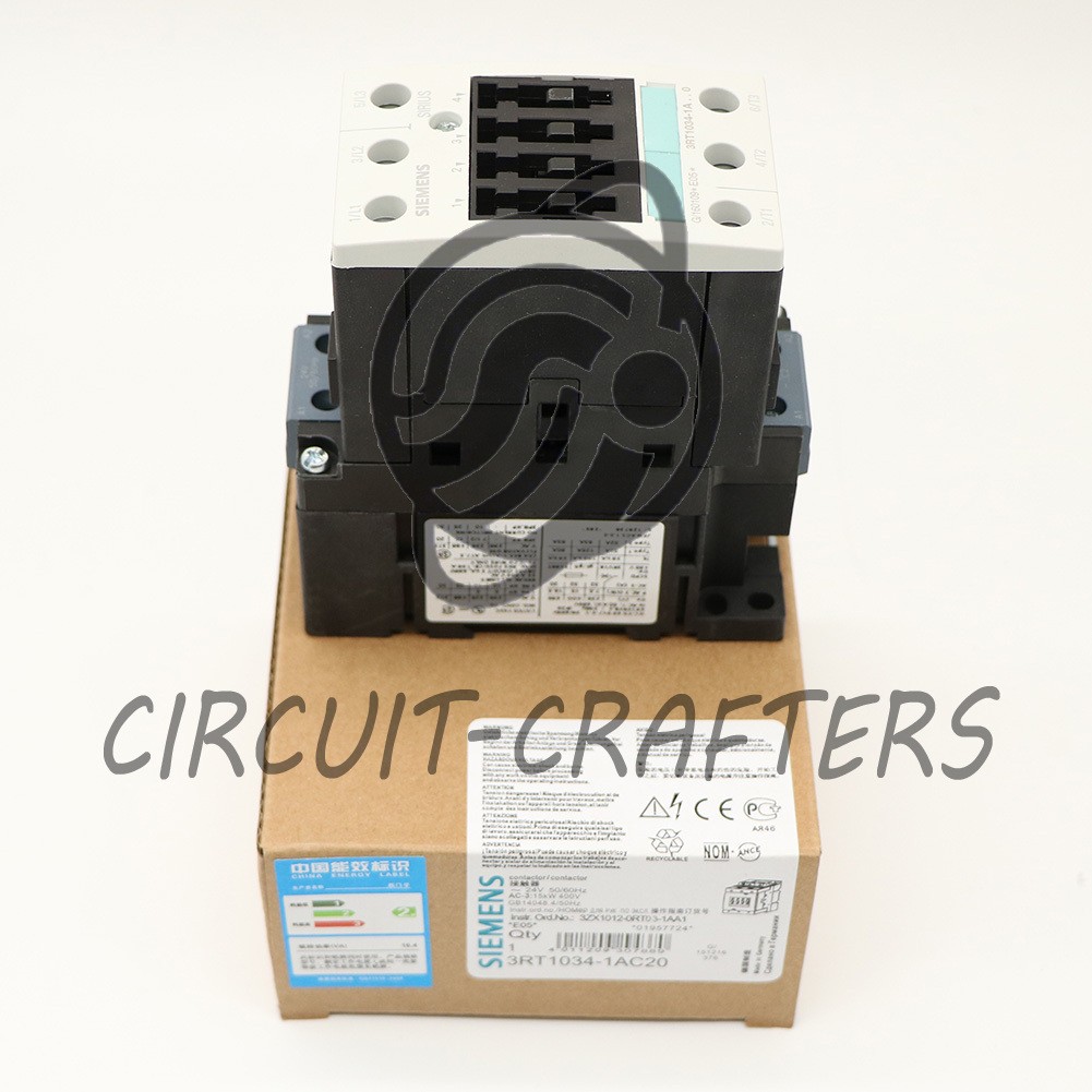 1PCS New in box SIEMENS 3RT1034-1AC20 3RT10341AC20 Contactor