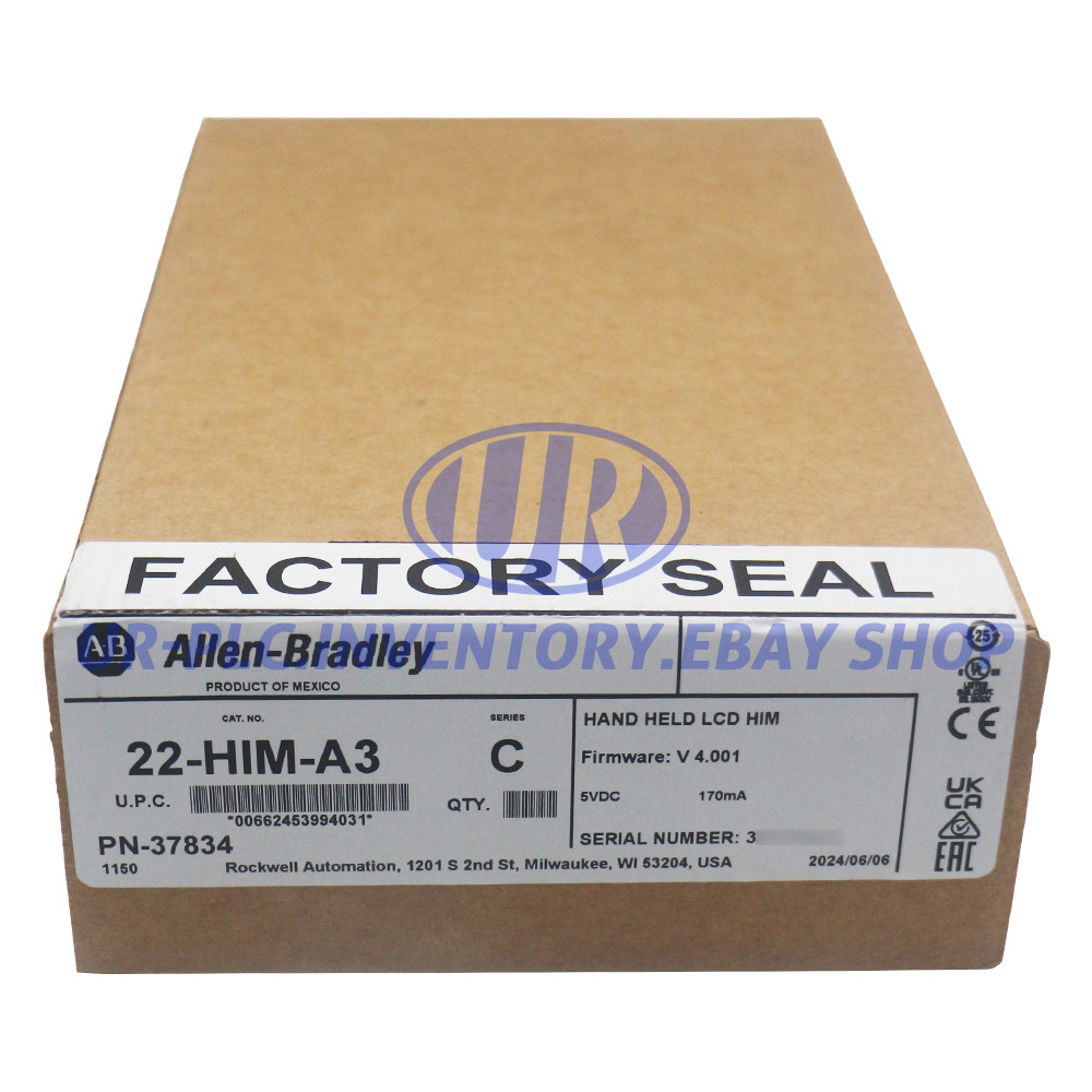 Brand New Allen Bradley 22-HIM-A3 PowerFlex Handheld HIM