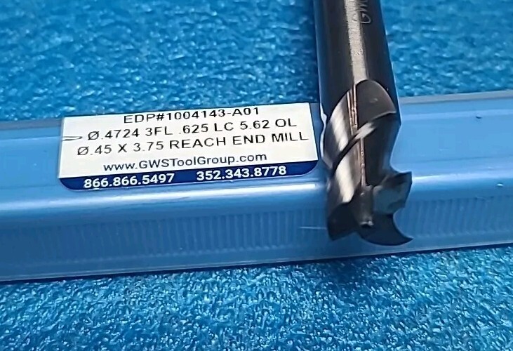 GW .4724 3FL END MILL 1004143