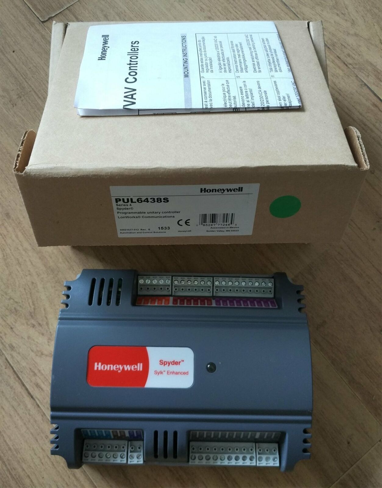 ONE New Honeywell PUL6438S controller one year warranty