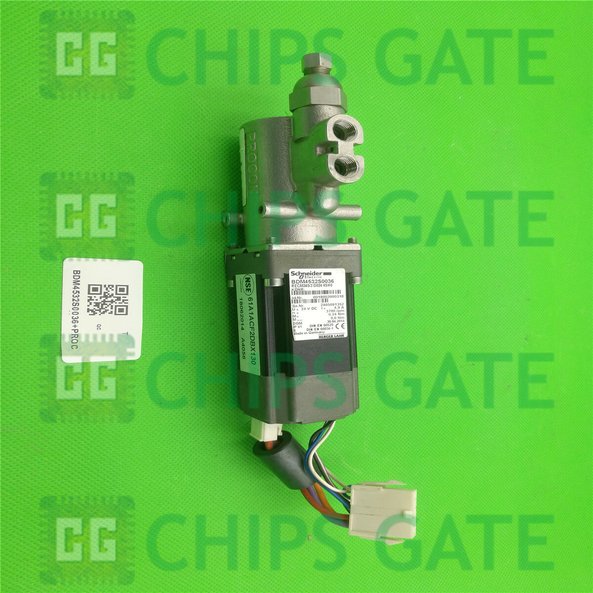 1PCS Used Schneider BERGER LAHR BDM4532S0036+PROCON 24VDC Fast Ship