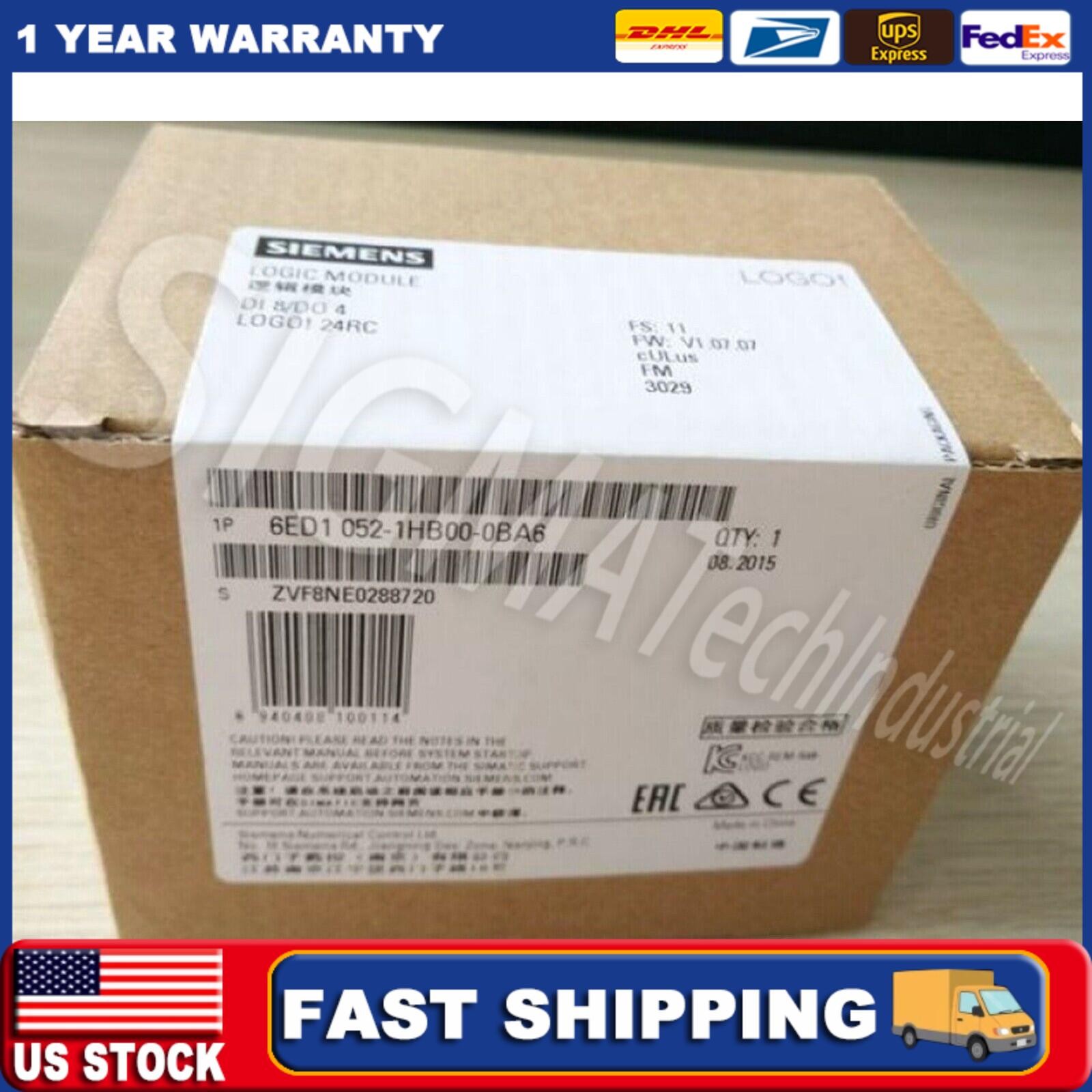 New Siemens 6ED1 052-1HB00-0BA6 6ED1052-1HB00-0BA6 US FREE TAX