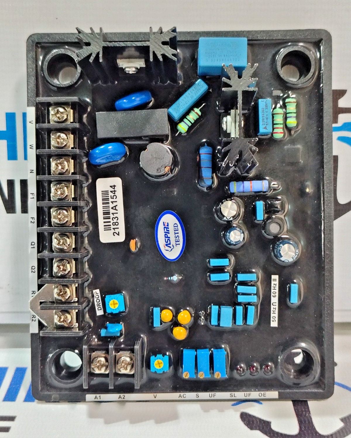 ASPIRE GENERATOR AVR R150 AUTOMATIC VOLTAGE REGULATOR 95V 6A DC