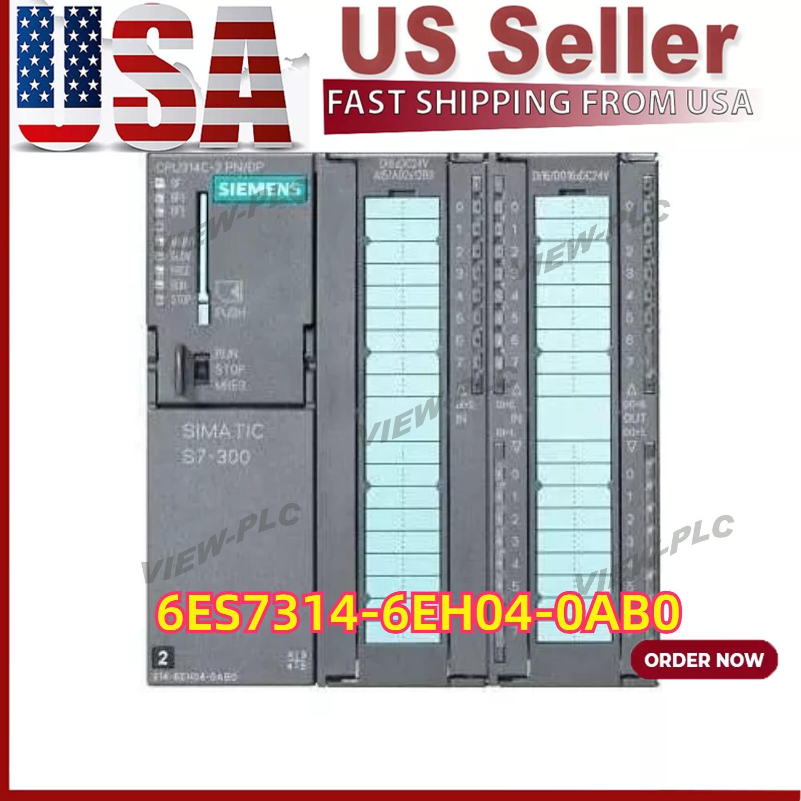 New Siemens 6ES7 314-6EH04-0AB0 6ES7314-6EH04-0AB0 S7-300 CPU 314C-2PN/DP