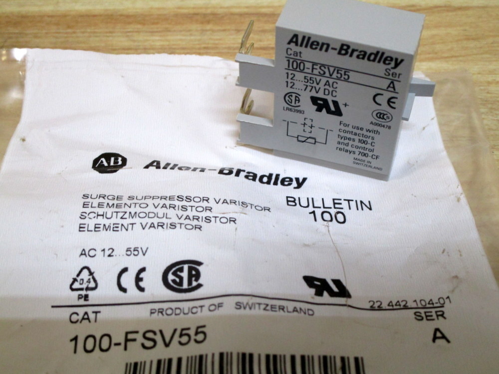 Allen Bradley 100-FSV55 Varistor Surge Suppressor 100FSV55 (Pack of 6)