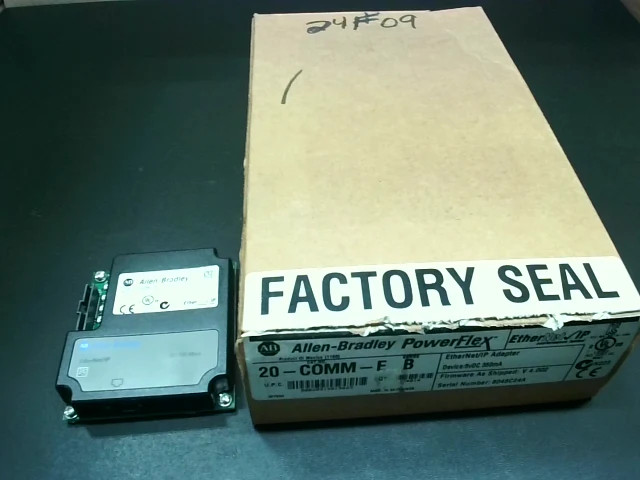 Allen Bradley 20-COMM-E /B PowerFlex EtherNet Adapter V4.001-New In Box