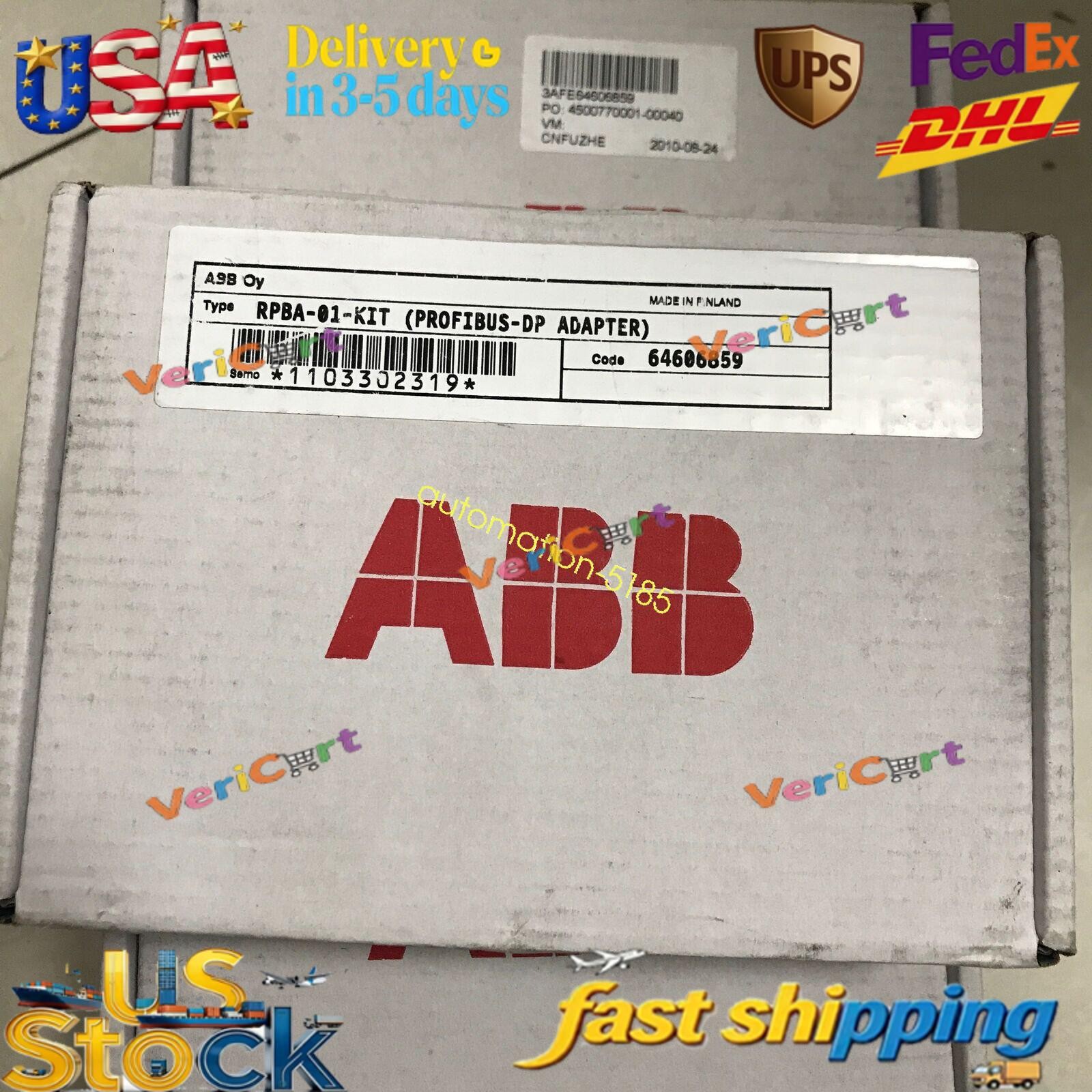 1 piece new abb Communication adapter RPBA-01-KIT Fedex or DHL