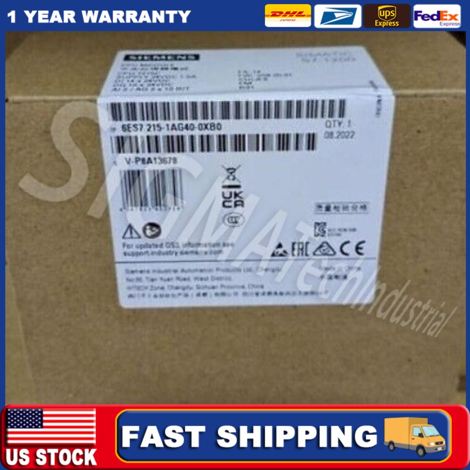 New Siemens 6ES7215-1AG40-0XB0 6ES7 215-1AG40-0XB0 SIMATIC S7-1200 CPU 1215C
