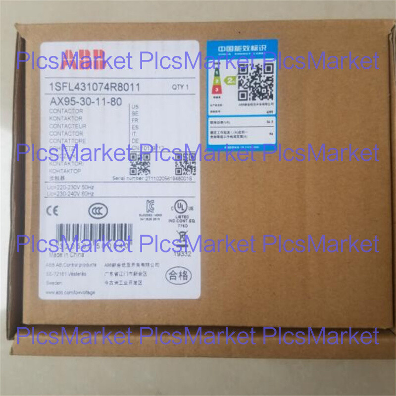 1PC NEW ABB contactor AX95-30-11-80*220-230V50Hz/230-240V60Hz Fast Shipping