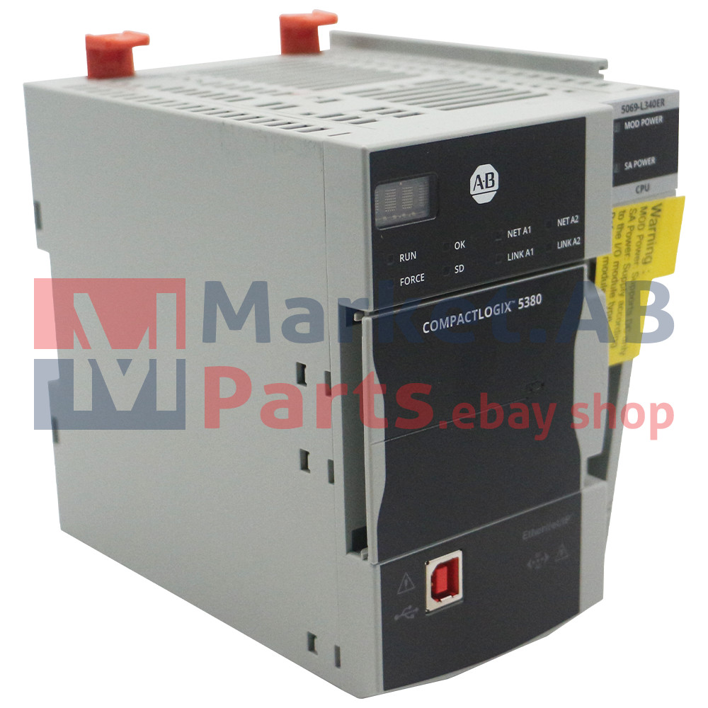 New Allen Bradley 5069-L340ER CompactLogix Enet Controller 4 MB User Memory