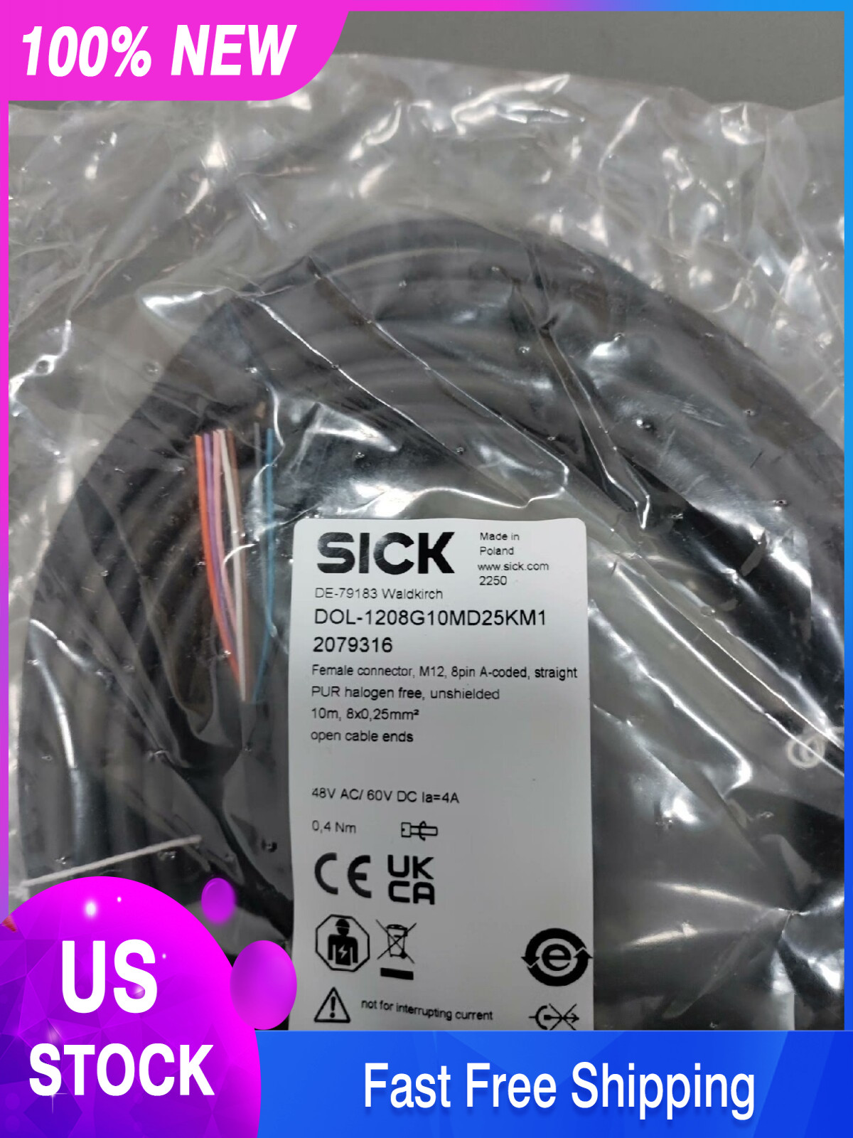 One Sick MICS3-AAAZ55AZ1P01 laser scanner New MICS3AAAZ55AZ1P01