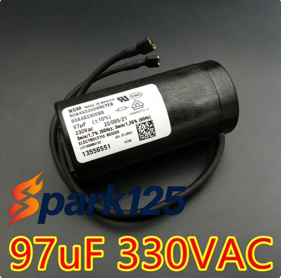 1PCS NEW FOR 60A4S330088EYEB 97uF 330VAC compressor starting capacitor