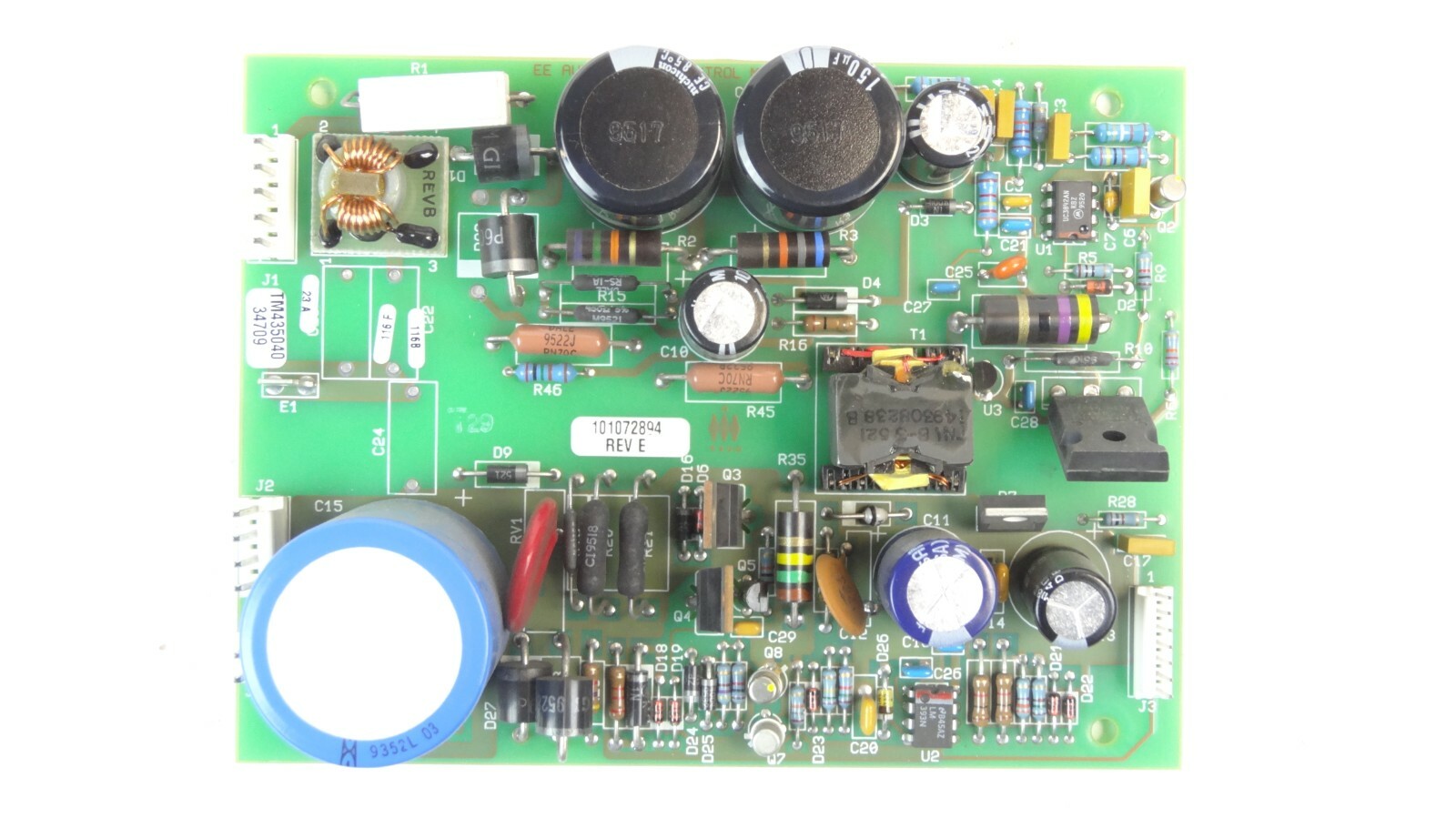 Exide / Powerware 101072894 Rev E Auto Bypass Control Board PCB Assembly