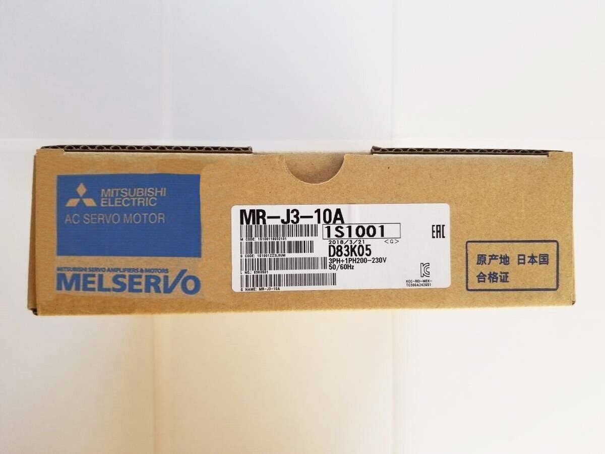 MR-J3-10A 1PCS NEW MITSUBISHI AC SERVO DRIVE MR-J3-10A