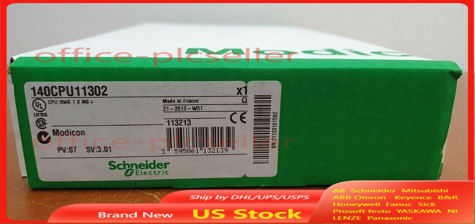 In Box 140CPU11302 140-CPU-11302 PLC Controller CPU Module US Free TAX