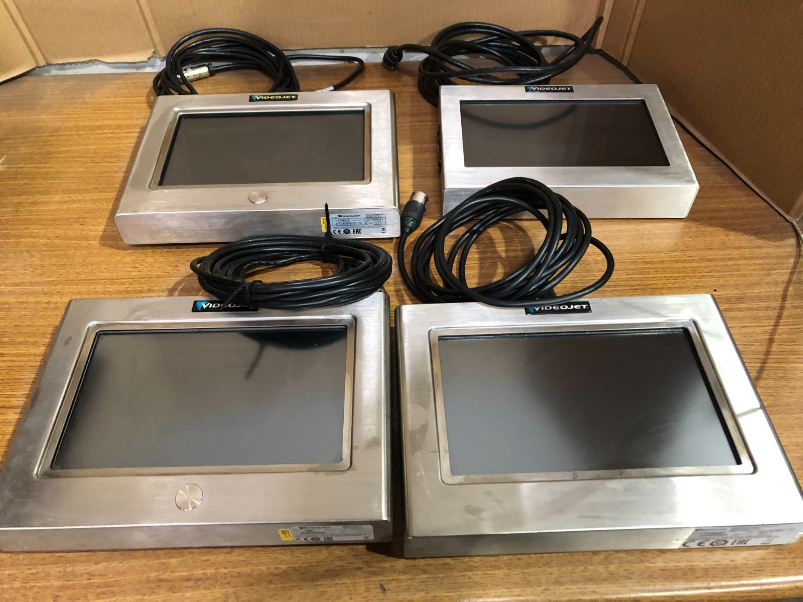 Videojet TU420 Interface Controls – Lot of 4 – Untested