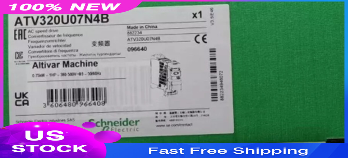 NEW SCHNEIDER ATV320U07N4B Frequency Converter