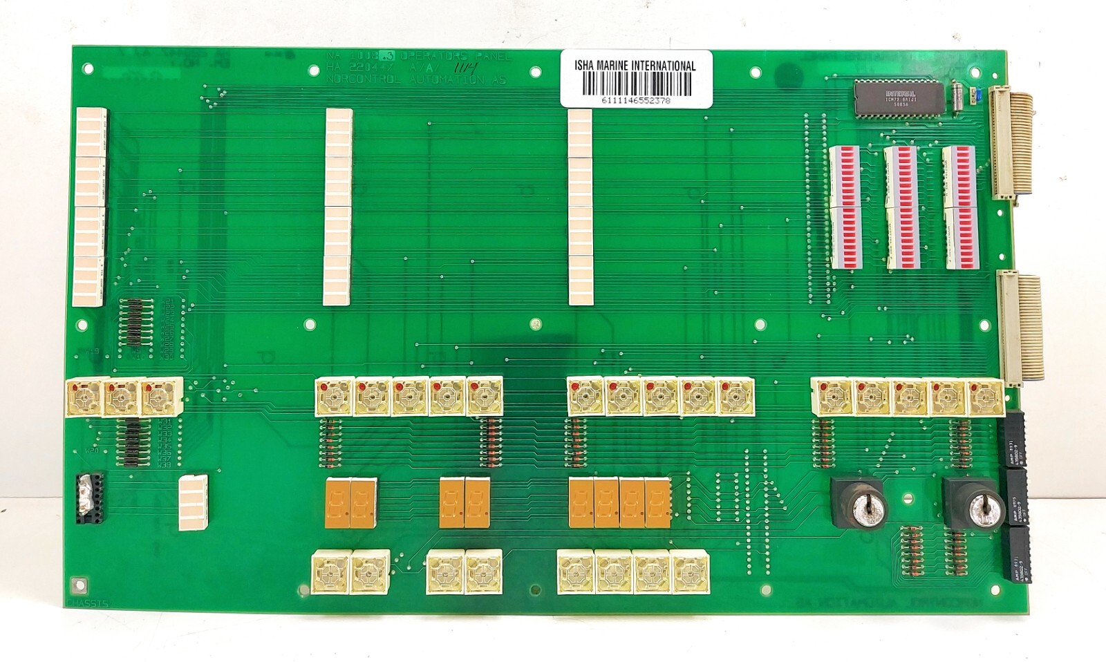 NorControl Automation NA 1008.3 Operator Panel HA 220447 A/A