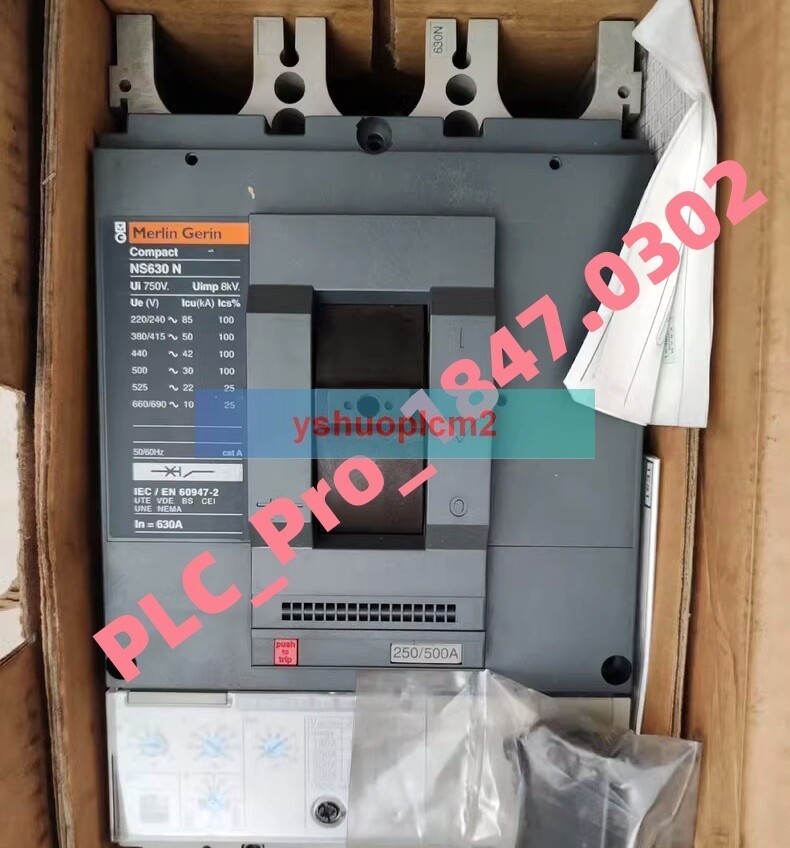 1PCS New for SND NS630N Circuit Breaker 3P 630A STR23SE Fast ship