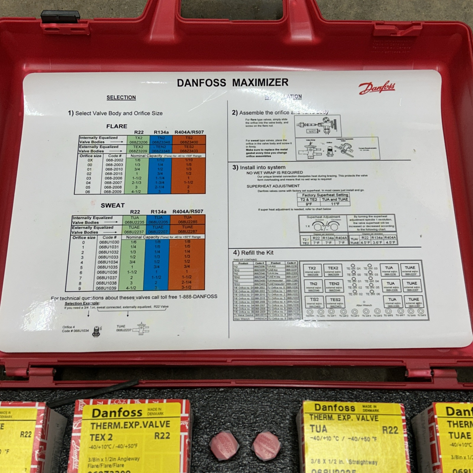 Refrigeration Maximizer Kit Danfoss see pics for details