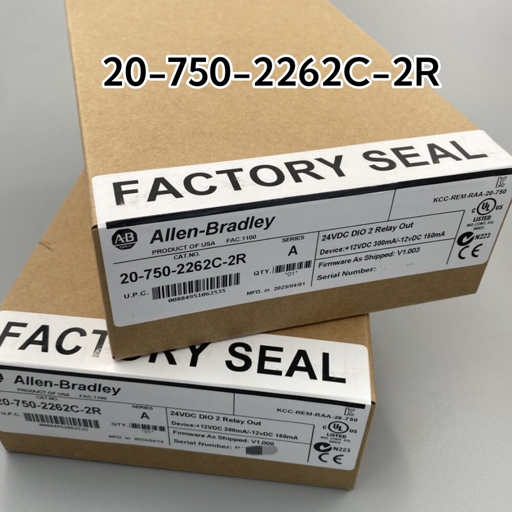 Allen-Bradley 20-750-2262C-2R PowerFlex 750 24V DC IO Option Module NEW Sealed
