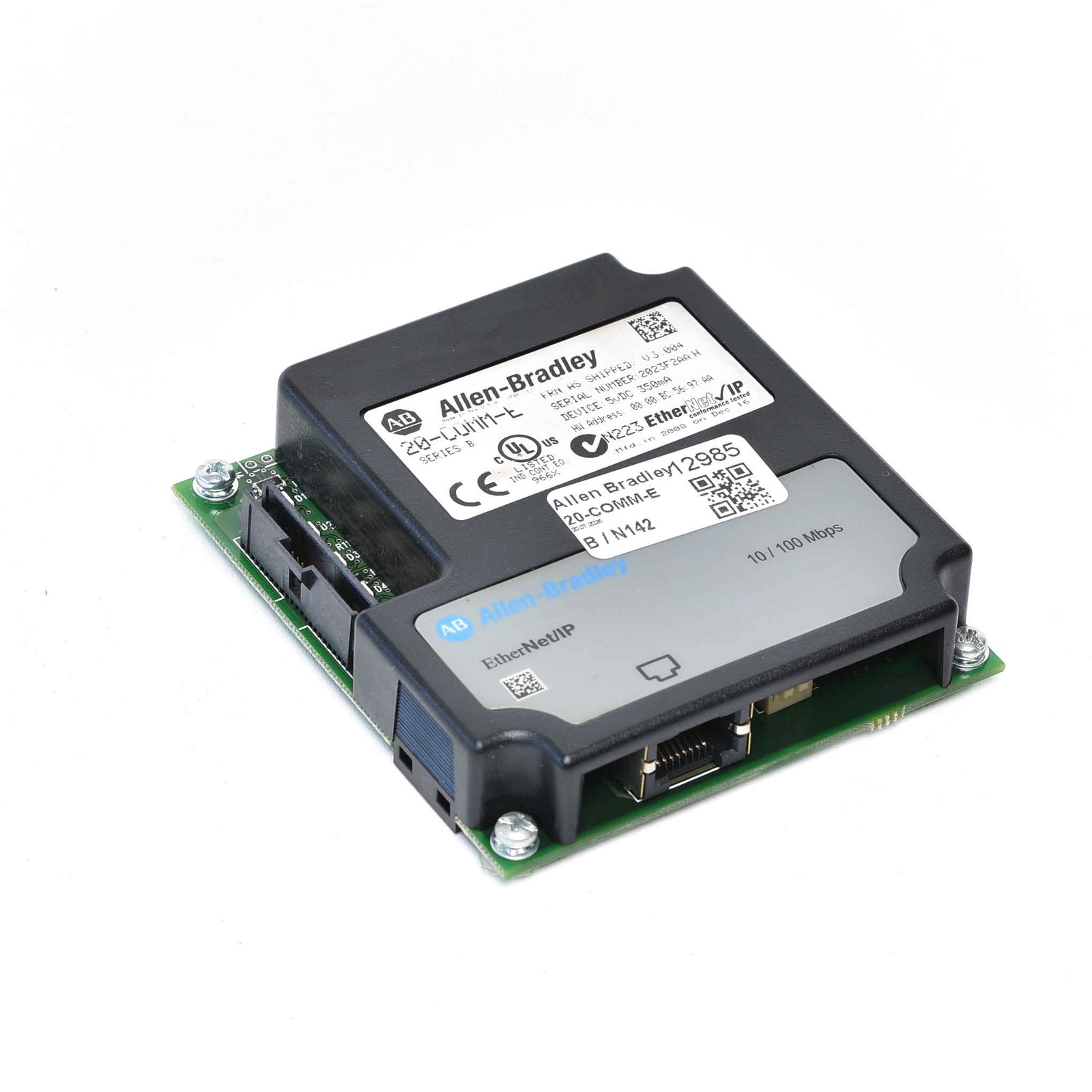Allen Bradley EtherNet/IP Adapter 20-COMM-E -used-