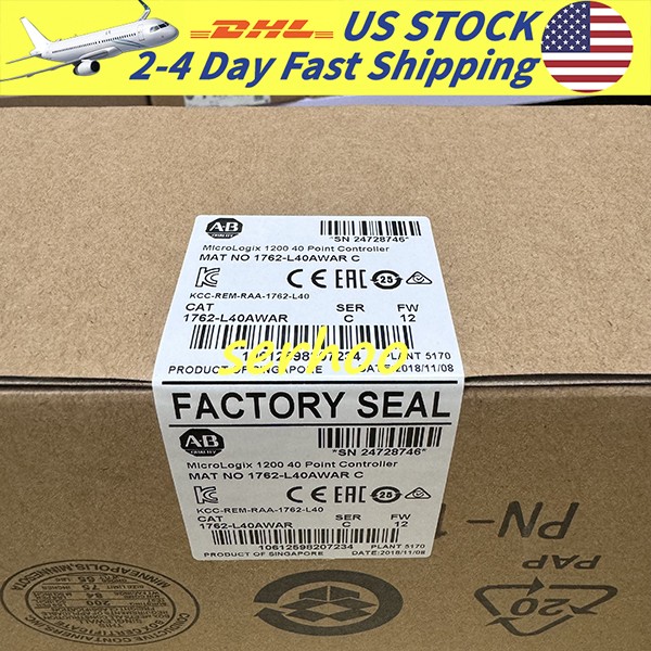 1762-L40AWAR PLC controller New Sealed Allen-Bradley Free Shipping