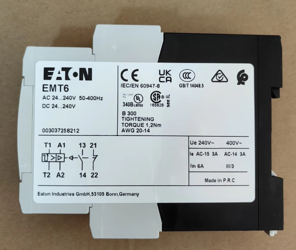 1 pcs EMT6 Thermistor overload relay 24-240V AC/DC