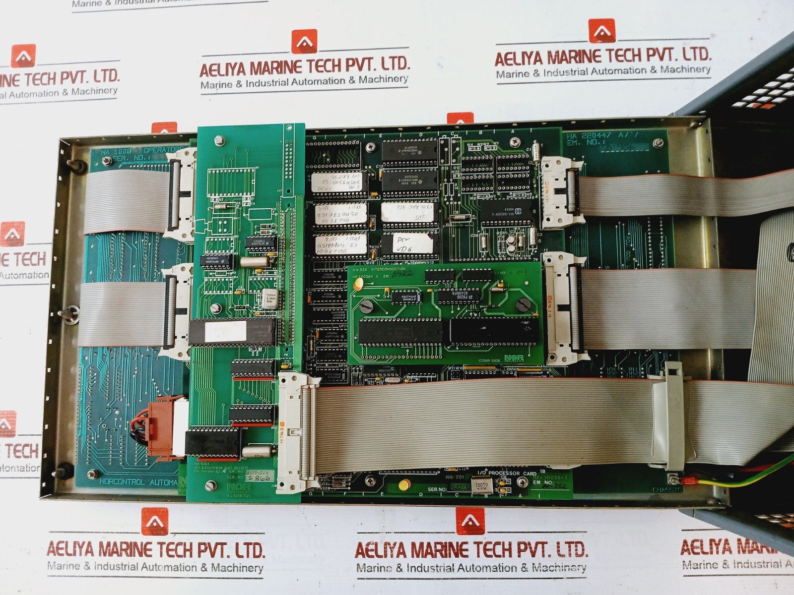 NORCONTROL PCU8810 Process Control Unit HER100261I VT25-373-99/X9 (Not Working)