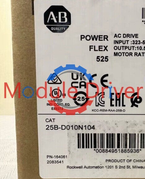 New Sealed 22B-D6P0N104 PowerFlex 40 2.2KW/3.0HP AC Drive 22BD6P0N104