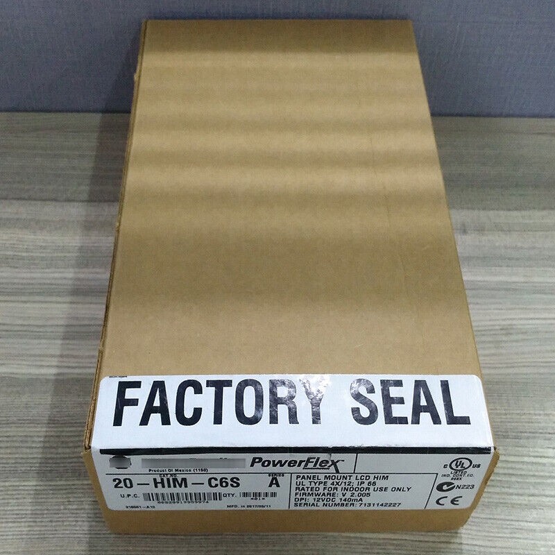 20-HIM-C6S Panel Mount LCD Motor Control 20HIMC6S New Allen-Bradley US Free Tax