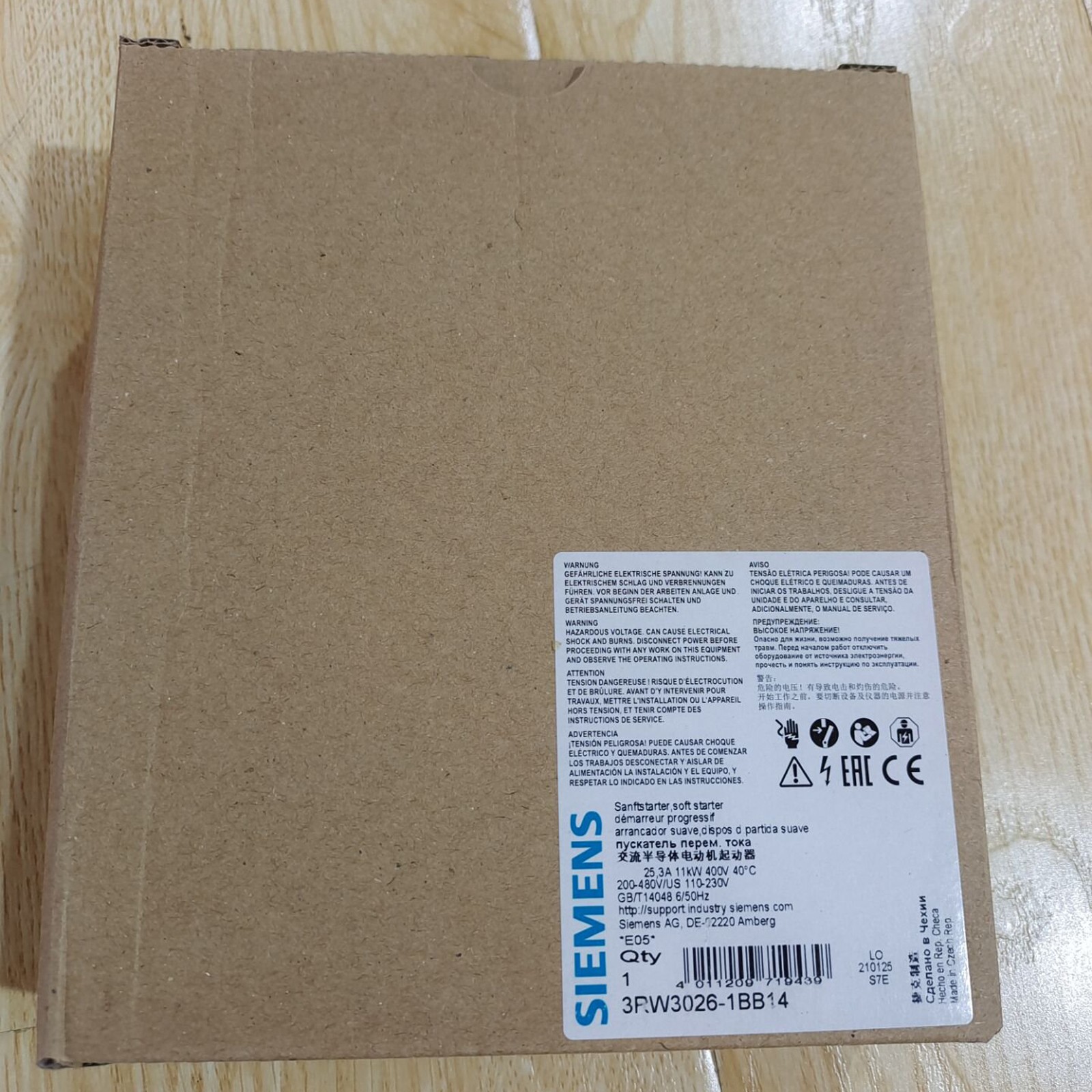 NEW IN BOX 1PCS Siemens 3RW3026-1BB14 3RW30261BB14 1 year warranty#XR