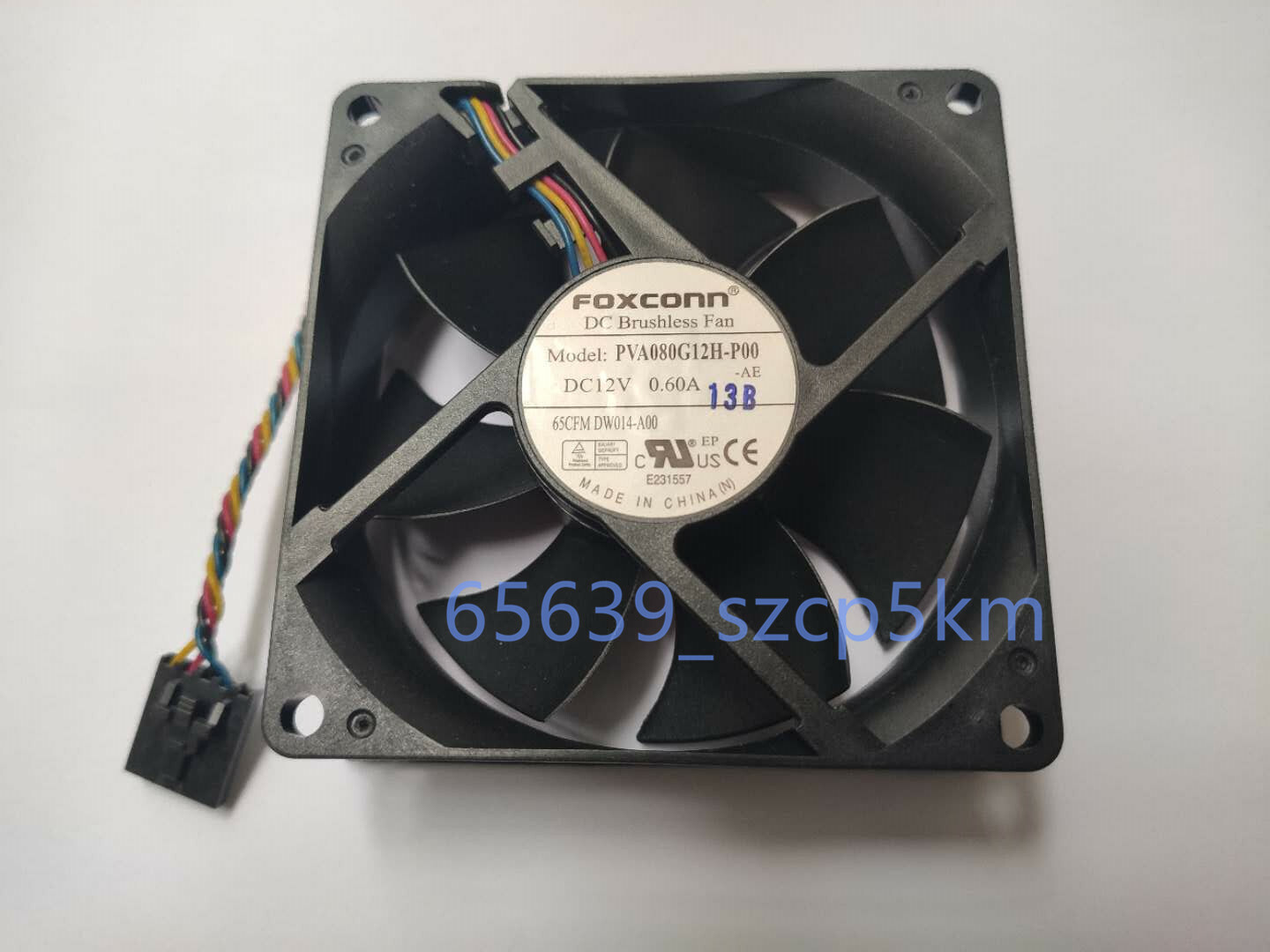 NEW FOXCONN DC Brushless PVA080G12H-P00 Fan 12V 0.6 4wire 5pin Cooling Fan