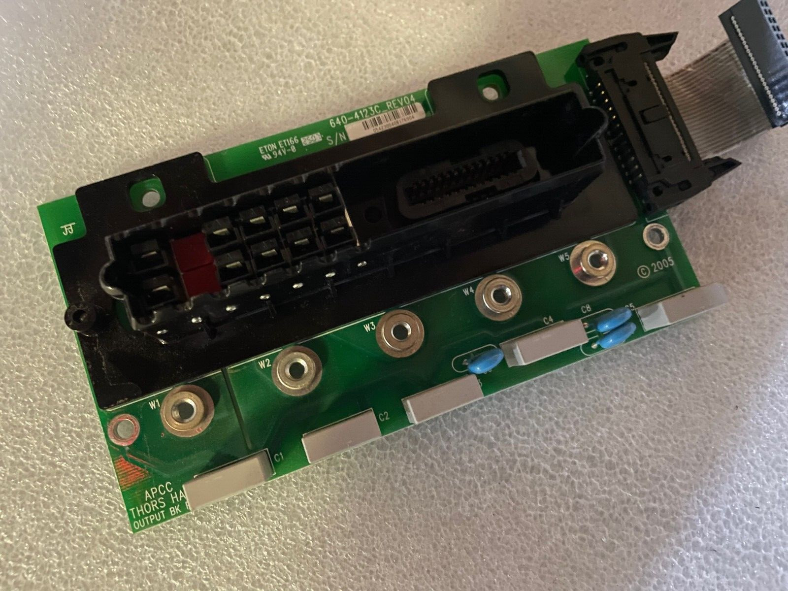 APC 640-4123C APCC Output Back Plane Thors Hammer Board Out Rev 04 640-4123-C