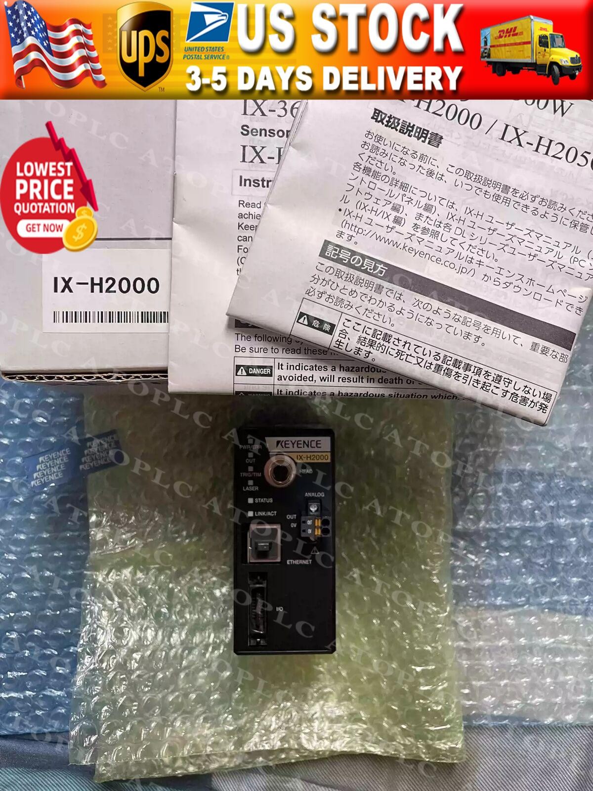 1PC Keyence IX-H2000 Laser Sensor New US Free TAX IXH2000 US Free TAX