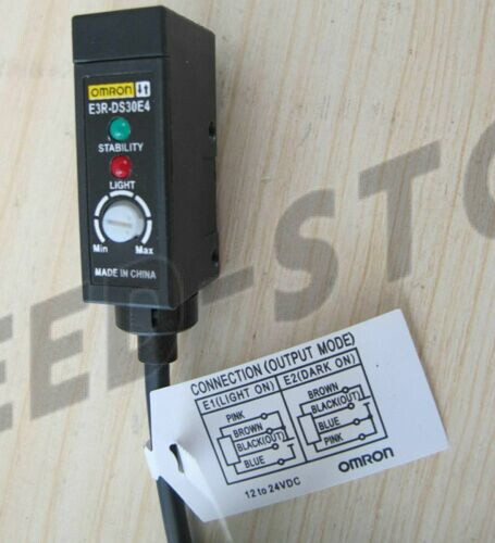 1PCS New Omron E3R-DS30E4 Photoelectric Switch E3RDS30E4