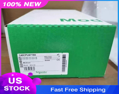 New Schneider 140CPU67160 Free shipping One year warranty