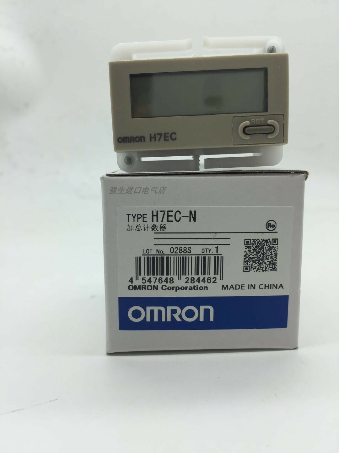 One New Omron H7EC-N Digital Miniature Total Counter In Box H7ECN