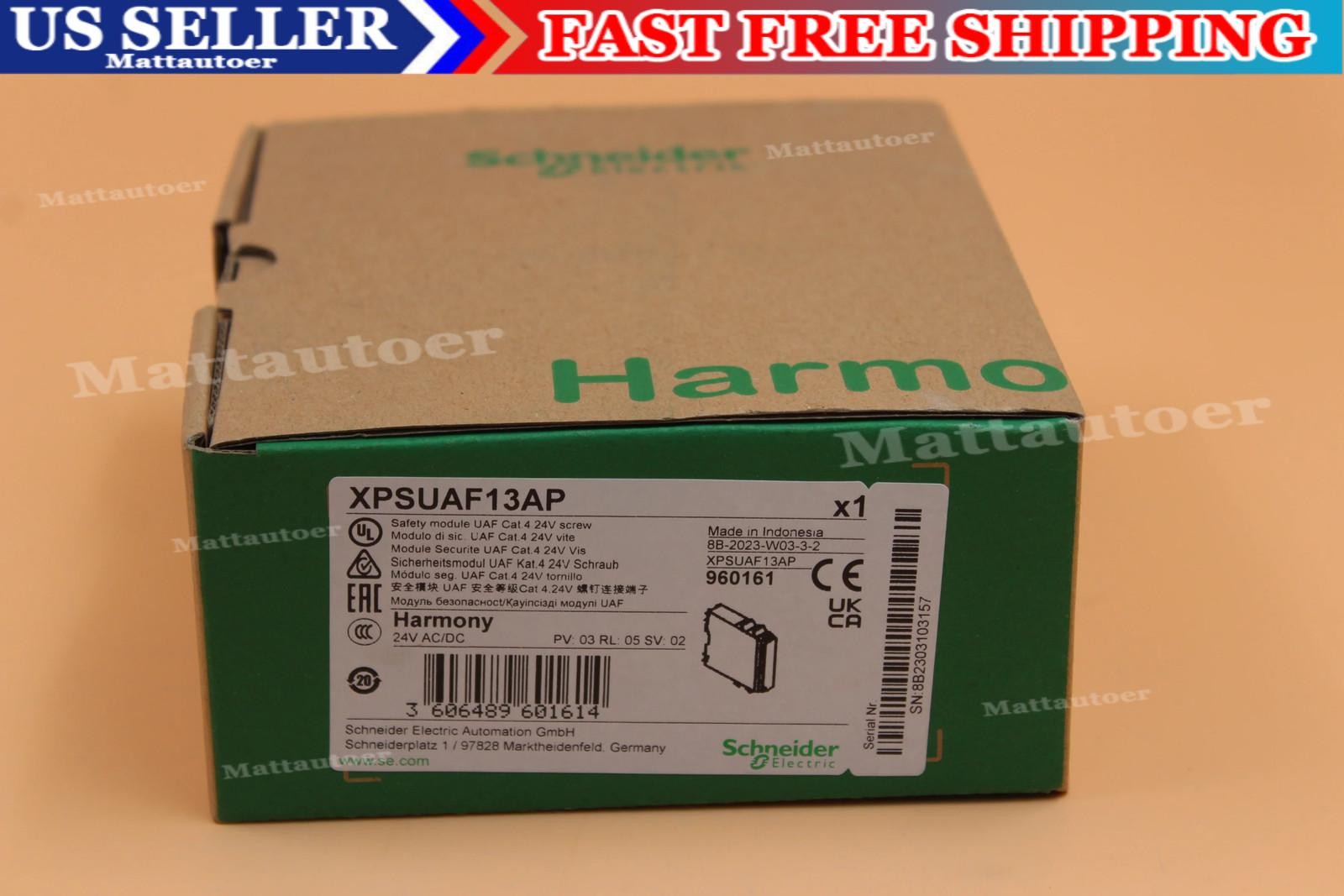 NEW | Schneider Electric | XPSUAF13AP |