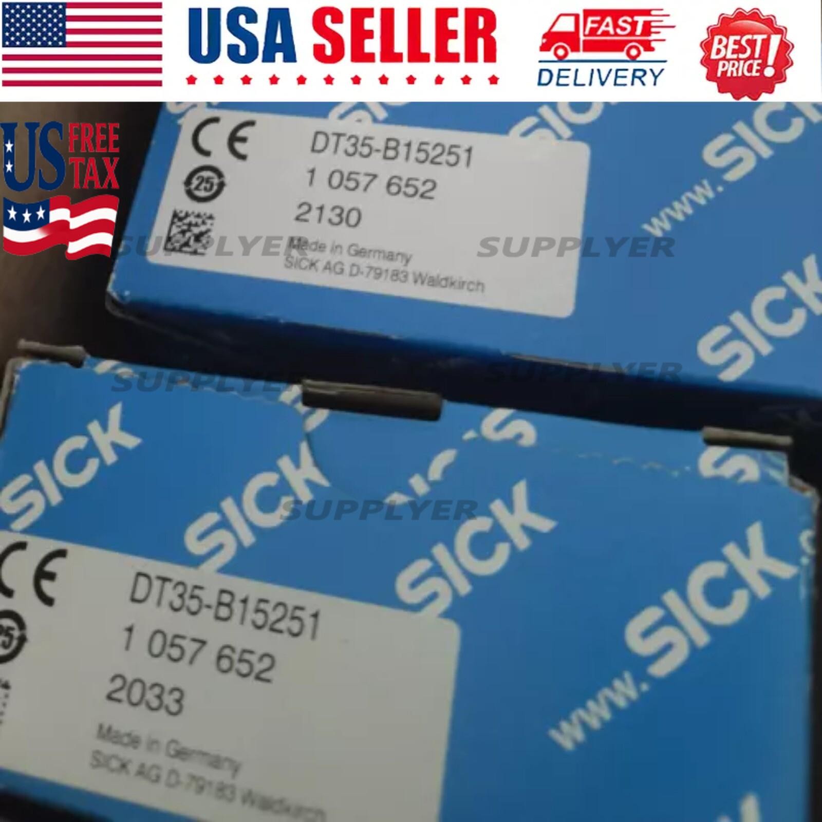 New Sick DT35B15251 1057652 DT35-B15251 Laser distance sensor