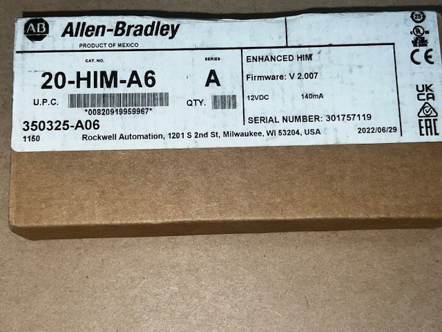 Allen Bradley 20-HIM-A6 Ser A, Human Interface Module *FACTORY SEALED*