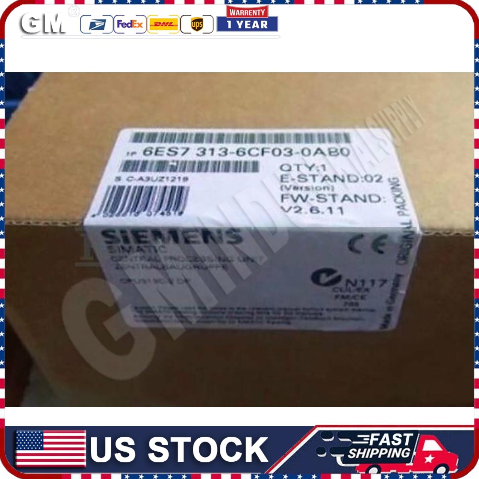 1PC 6ES7313-6CF03-0AB0 6ES7 313-6CF03-0AB0 Siemens New