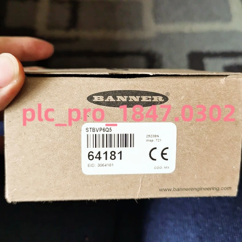 1PCS New Banner STBVP6Q5 64181 Self-check touch button Fast delivery