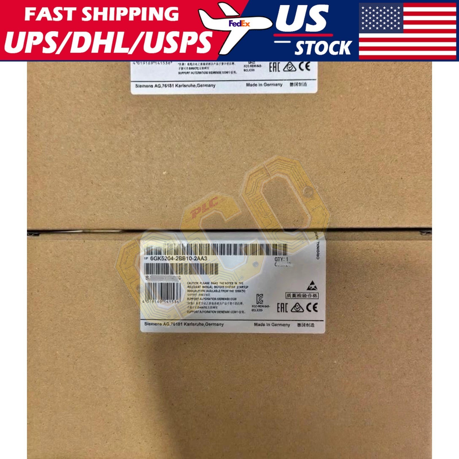Siemens 6GK5204-2BB10-2AA3 6GK5 204-2BB10-2AA3 SIMATIC NET SCALANCE X204-2 6-P