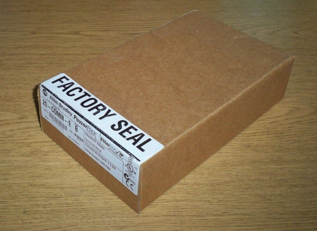 20-COMM-E Allen Bradley EtherNet/IP Adapter Series B Sealed 20COMME US Free Tax
