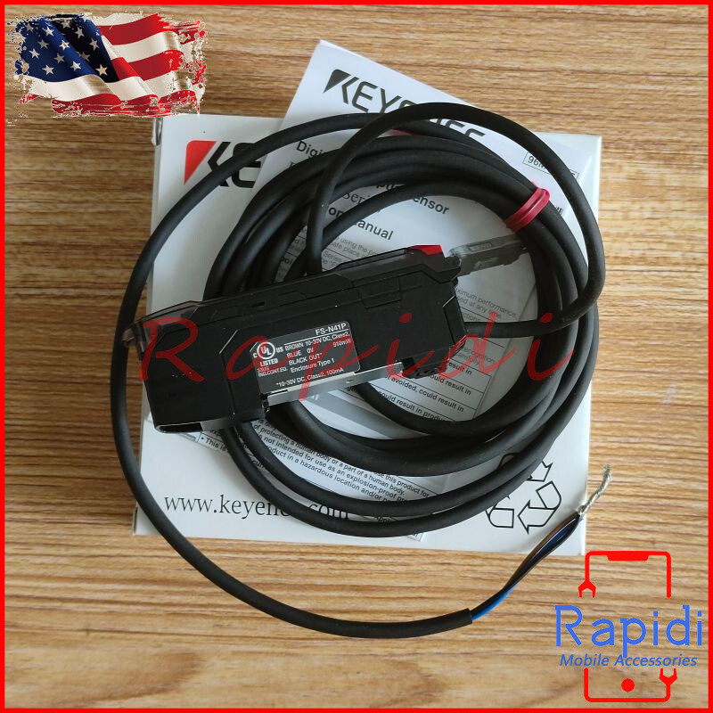 1PC Keyence Fiber Amplifier Sensor FS-N41P FSN41P New In Box