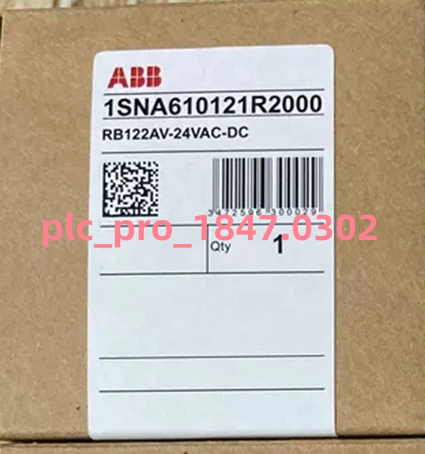 1SNA610121R2000 1PCS New ABB RB122AV-24VAC/DC Terminal Relay Fast delivery